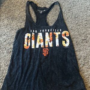 Genuine Merchandise Black San Francisco Giants Tank Top